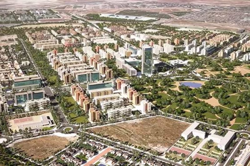 Infografía del desarrollo de El Cañaveral (fuente: Junta de Compensación de El Cañaveral).