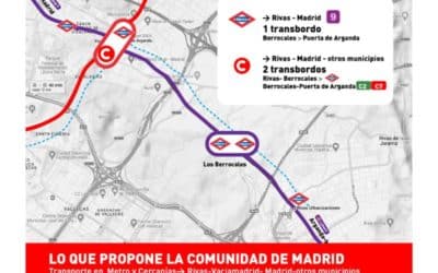 Rivas recurre ante el TSJM la estación de Metro de Ahijones-Berrocales
