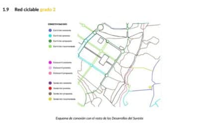 Una ‘X’ ciclista para conectar Los Ahijones a golpe de pedal