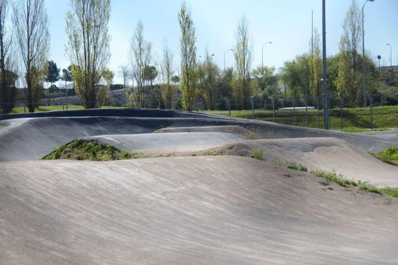 Pista de BMX municipal de la calle de los Embajadores (fuente: Ayuntamiento de Madrid).