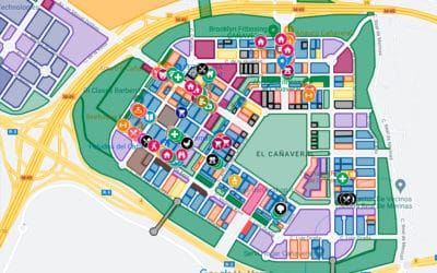 Así es el mapa vecinal de El Cañaveral: interactivo, dinámico y muy práctico
