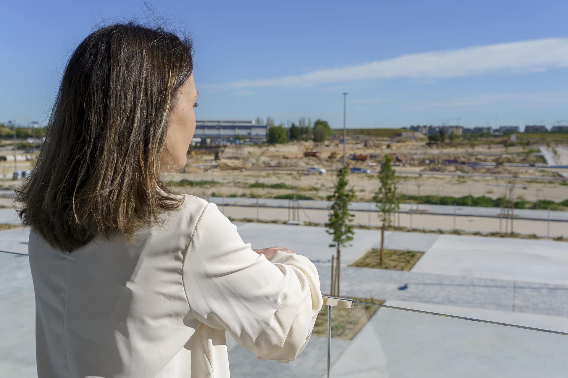 Entrevista a Marta Gento, presidenta de la Junta de Compensación de Los Ahijones (Fotos: Fernando Galán).