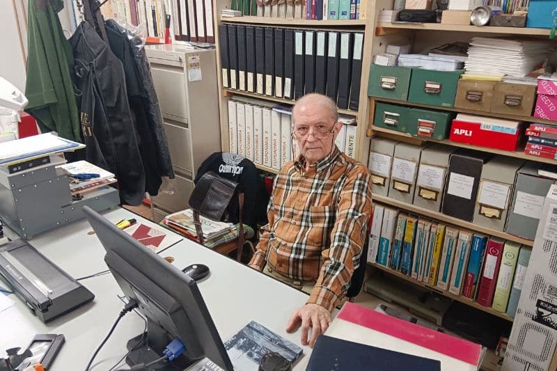 Entrevista al geohistoriador Luis Bartolomé, en el Museo de Vicálvaro (fuente: Nuevo Sureste).