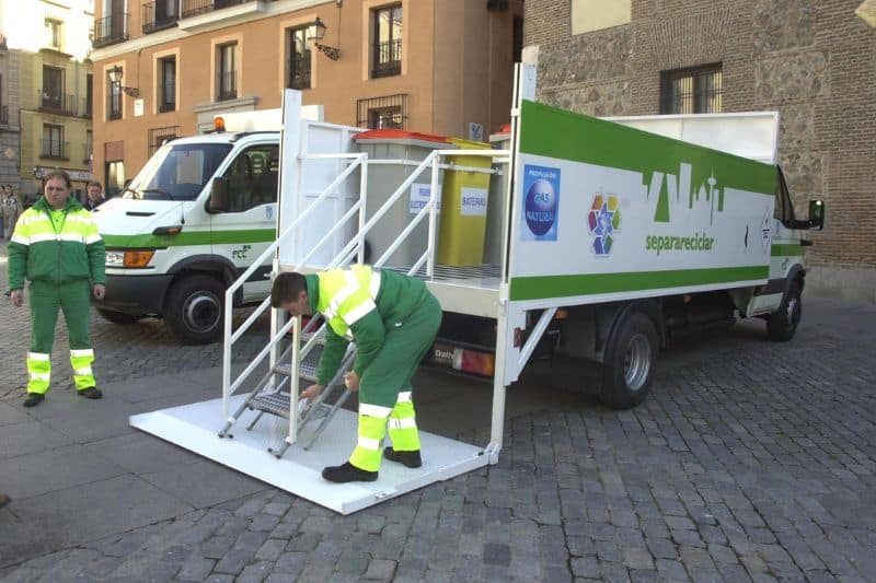 Servicio de recogida de muebles y enseres del Ayuntamiento de Madrid (fuente: Ayuntamiento de Madrid).
