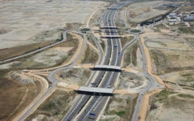 Los Berrocales prevé tener listos los puentes sobre la M-45 a principios de 2025
