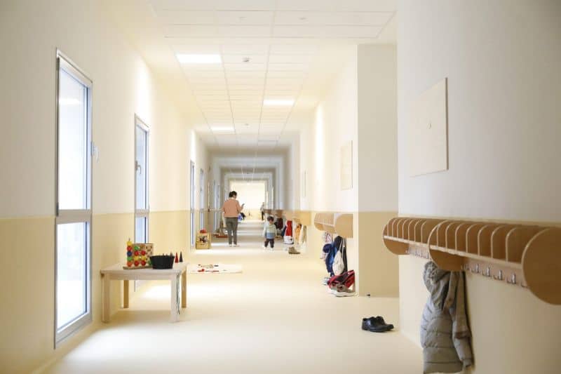 Interior de la escuela infantil 'Muñeco de nieve', en El Cañaveral (Fuente: Ayuntamiento de Madrid).
