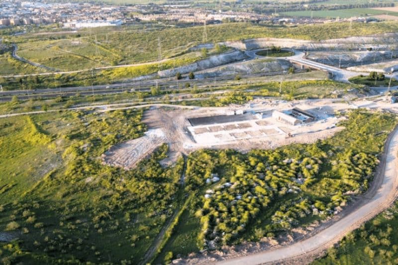 Obras de urbanización de la primera etapa del desarrollo de Los Cerros, en abril de 2024 (fuente: Junta de Compensación de Los Cerros/ Madrid Dealers).