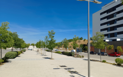 El Ayuntamiento de Madrid instala 82 farolas en El Cañaveral