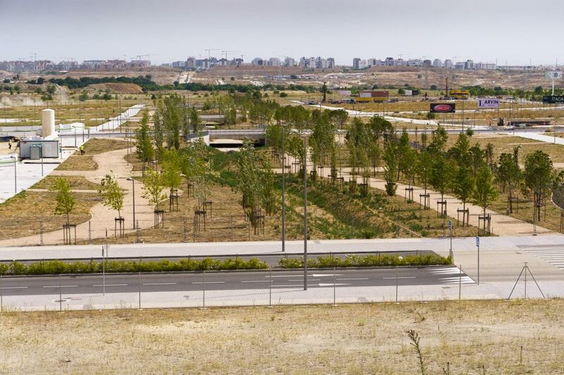 Desarrollo de Los Berrocales (foto: Fernando Galán).