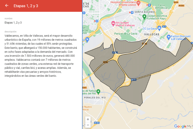 El mapa de Valdecarros