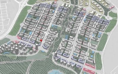 Un anillo peatonal para conectar las plazas de la Nueva Centralidad del Este