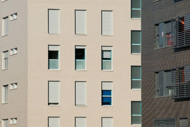 Edificio construido con ladrillo (fuente: Hispalyt)
