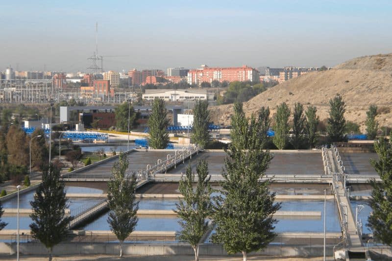 Estación depuradora de aguas residuales de La Gavia (fuente: Sacyr Agua)