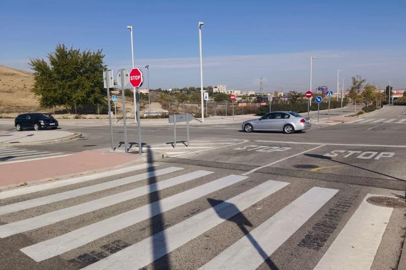 Cruce entre la calle de las Suertes de la Villa y la calle del Mayorazgo de Duarte (fuente: Nuevo Sureste)