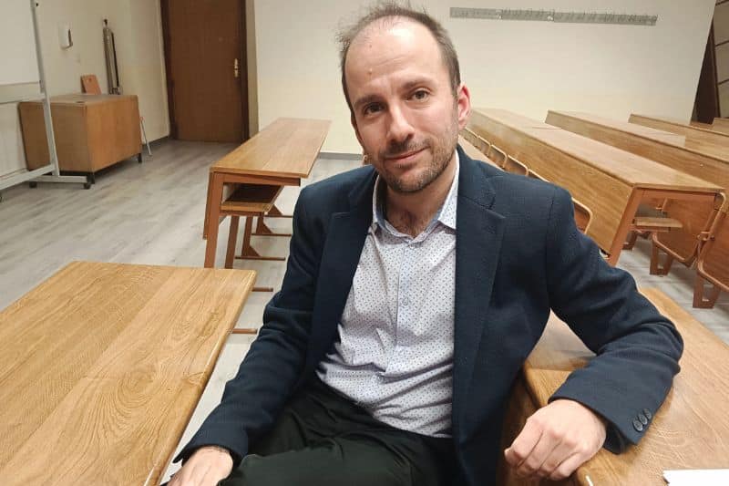 El profesor de la UCM Jesús Díaz, doctor ambientólogo (fuente: Nuevo Sureste)
