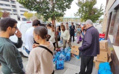 El Cañaveral se vuelca con los afectados por la DANA
