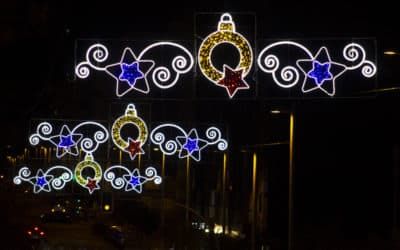 Las luces de Navidad encienden El Cañaveral
