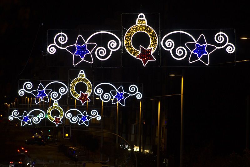 Las luces de Navidad encienden El Cañaveral