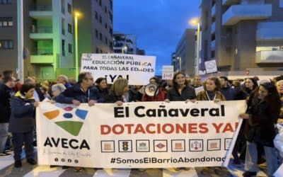 El Cañaveral sale a la calle: “Queremos, necesitamos y exigimos un colegio público»