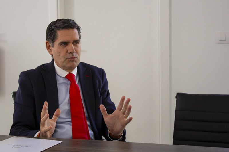 Entrevista con Raúl Baz, gerente de Los Ahijones (fuente: Jaime Moya)