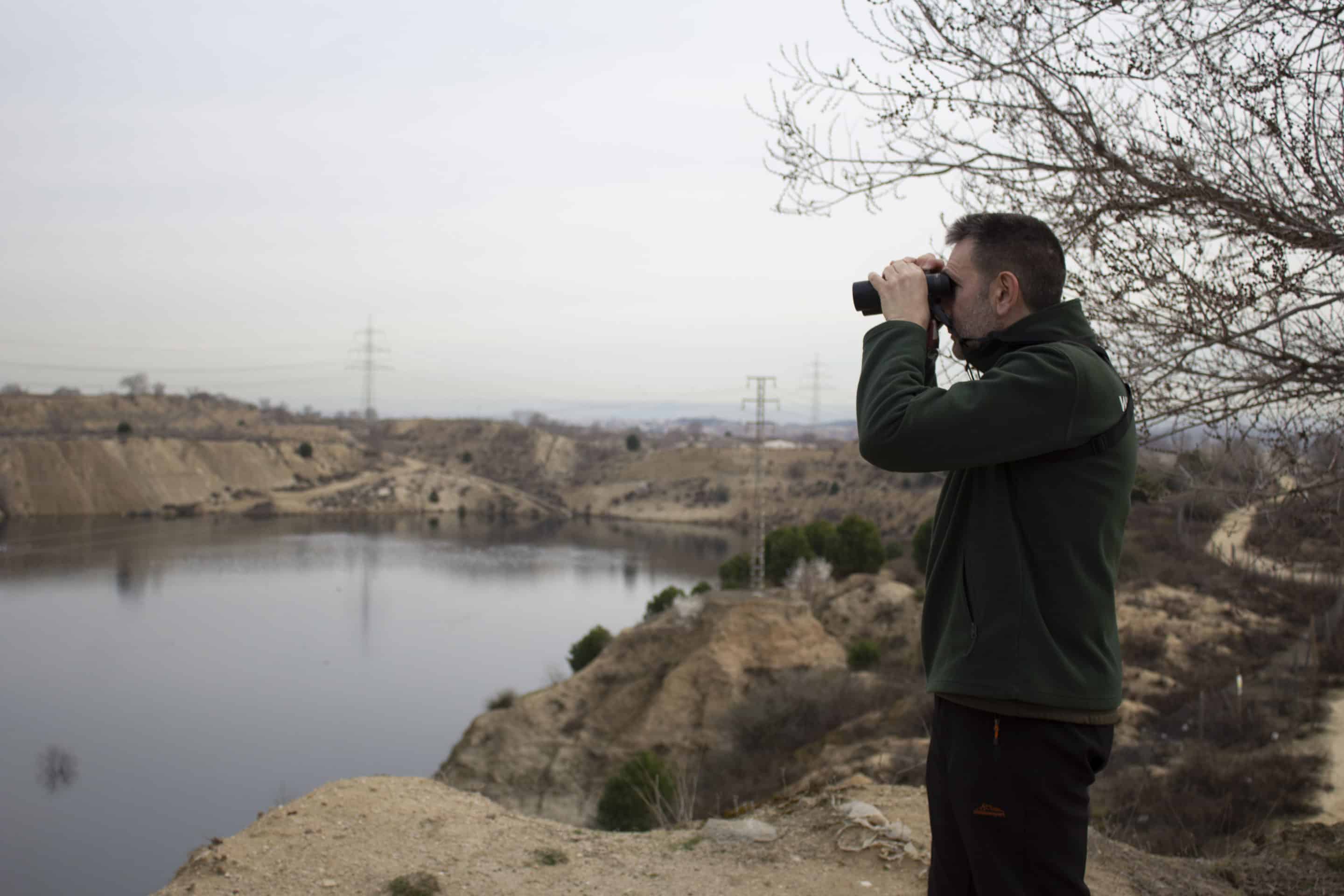 Miguel Ángel García de la Concha (SEO Birdlife), coordinador del Grupo de Trabajo para la Conservación de las Lagunas de Ambroz (foto: Nuevo Sureste)