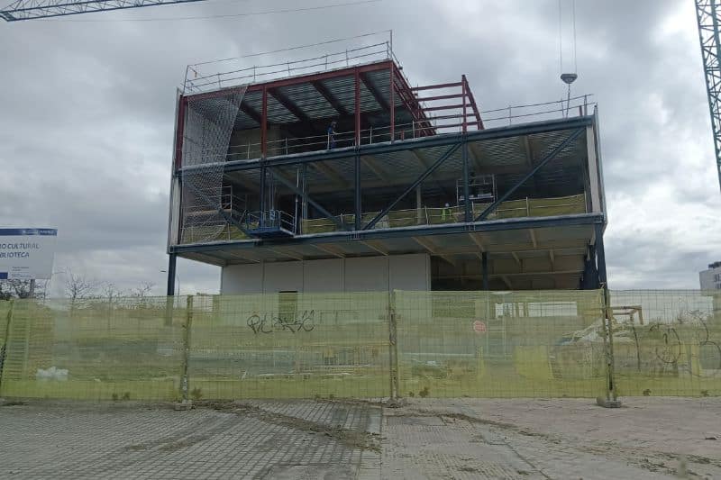 Los planos del nuevo centro cultural del Ensanche de Vallecas