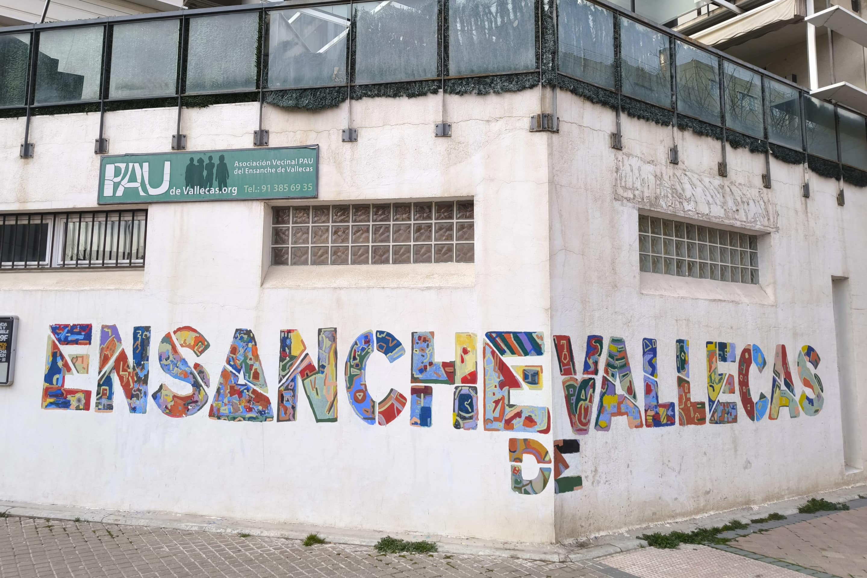 Local de la asociación AV PAU Ensanche de Vallecas (foto: Nuevo Sureste)