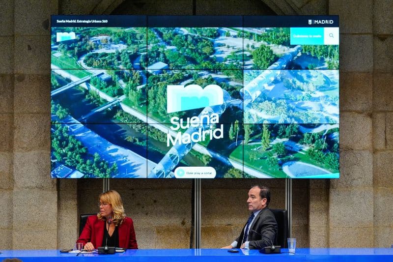 Presentación de la web de la estrategia urbana de Madrid (fuente: Ayuntamiento de Madrid)