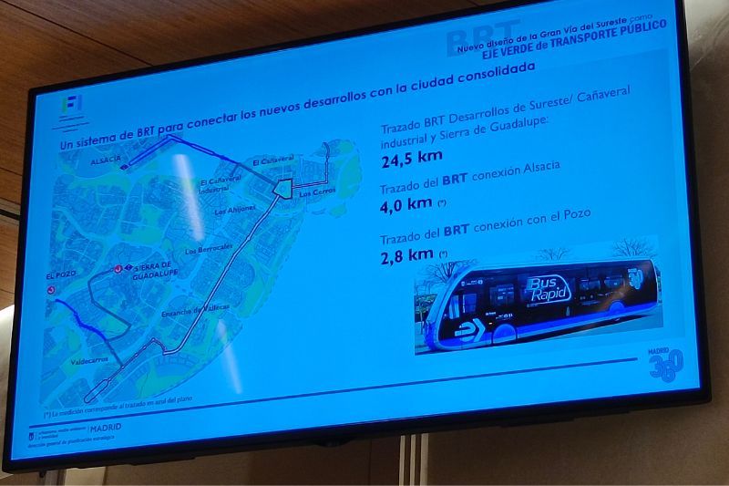 Presentación del diseño de la Gran Vía del Sureste en el Foro Infraestructuras del COICCP (fuente: Nuevo Sureste)
