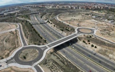 Los Berrocales concluye las obras de los puentes sobre la M-45 que ‘cosen’ el barrio con Vicálvaro