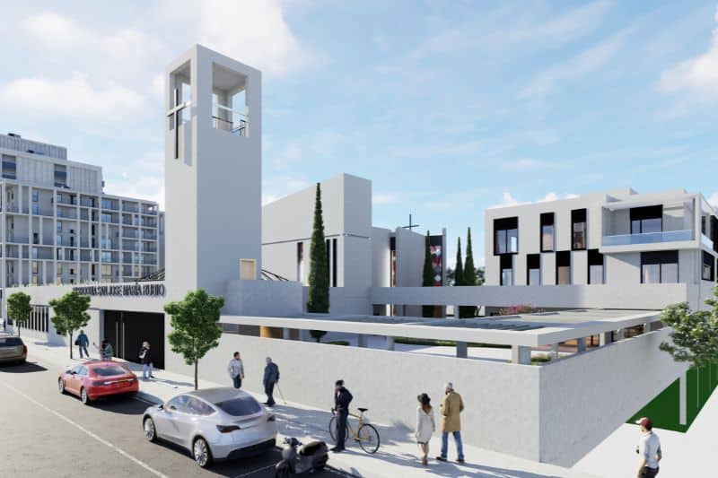 Así será la nueva parroquia de El Cañaveral