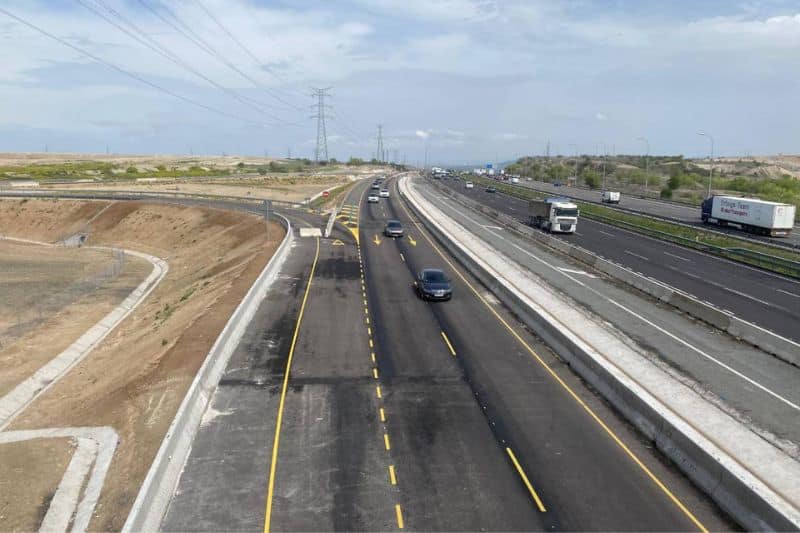 Salida de Rivas Vaciamadrid a la M-50 (fuente: Diario de Rivas)