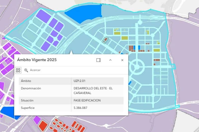 Un visor digital para seguir la evolución de los desarrollos urbanísticos de Madrid